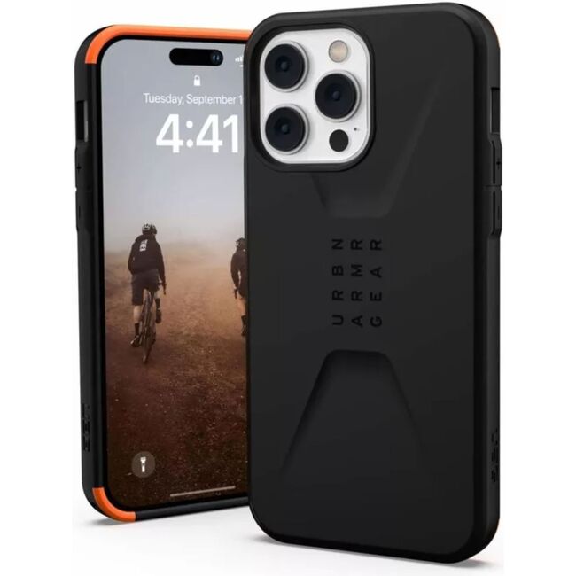 Husa iPhone 14 Pro Max UAG Civilian, Black