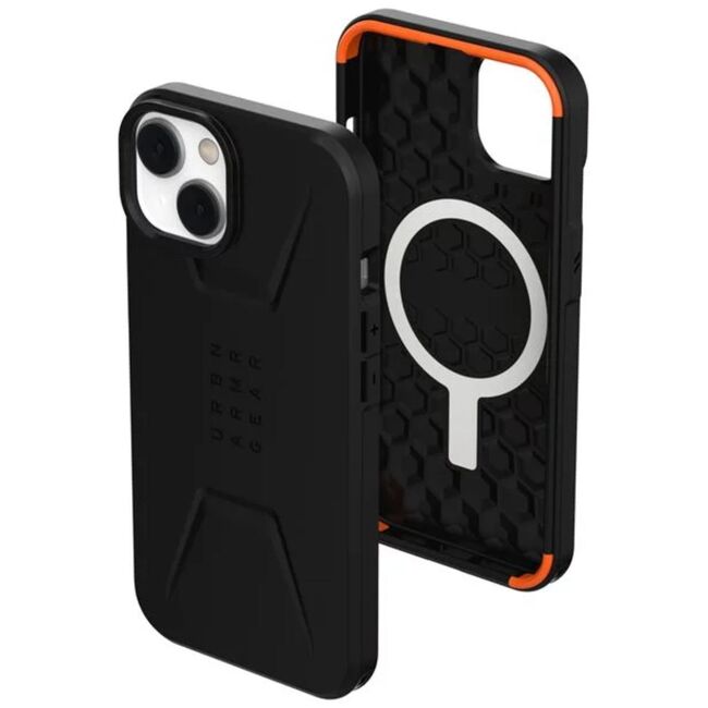 Husa iPhone 14 UAG Civilian MagSafe, Black