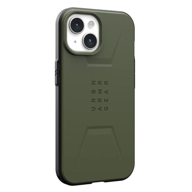 Husa iPhone 15 UAG Civilian MagSafe, Olive Drab