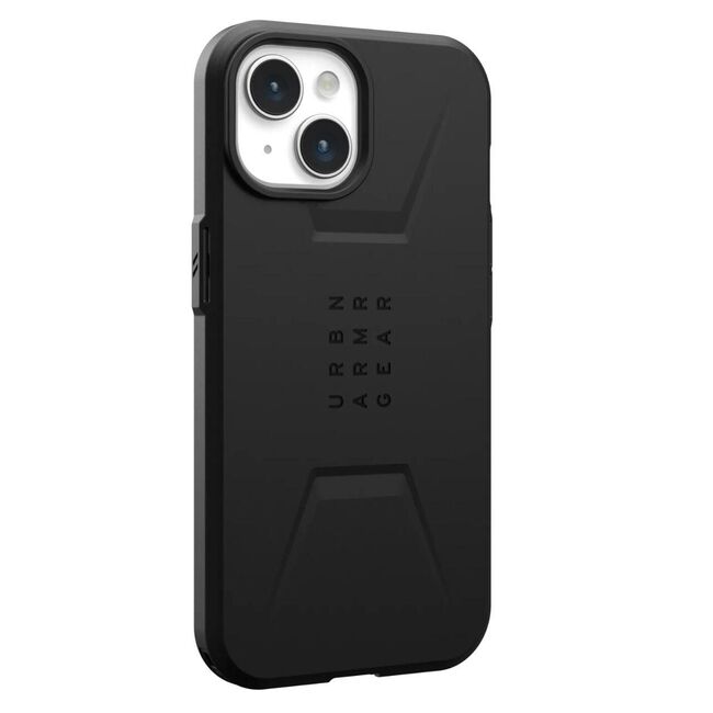 Husa iPhone 15 Plus UAG Civilian MagSafe, Black