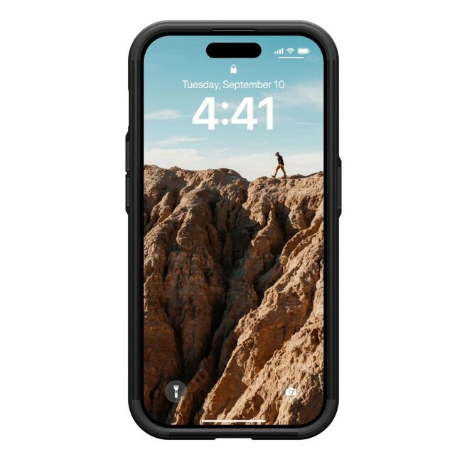 Husa iPhone 15 Pro UAG Civilian MagSafe, Black