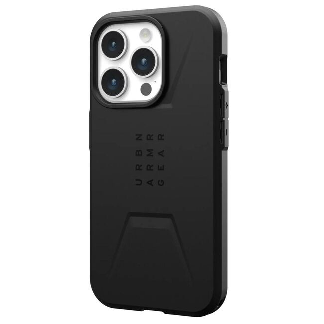 Husa iPhone 15 Pro UAG Civilian MagSafe, Black