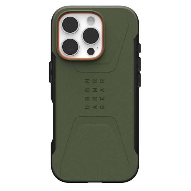 Husa iPhone 16 Pro UAG Civilian MagSafe, Olive Drab