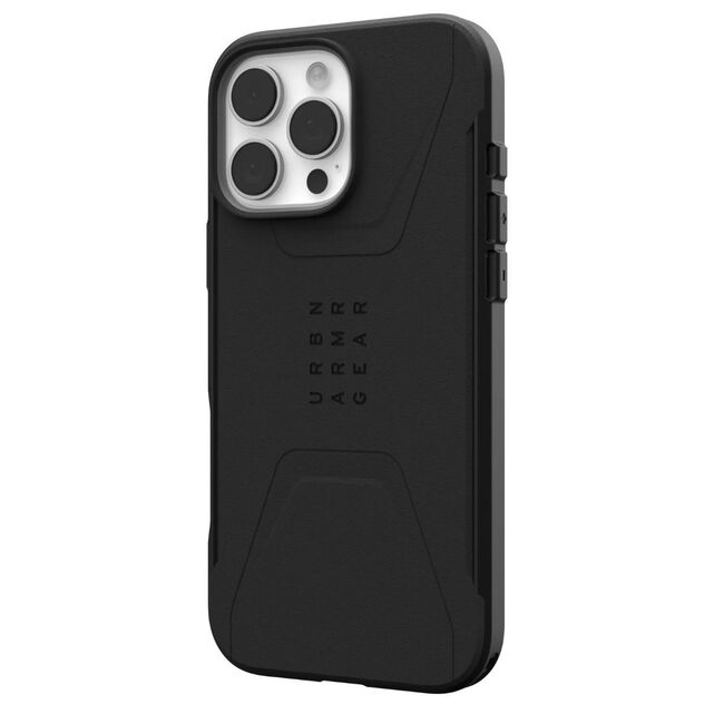 Husa iPhone 16 Pro Max UAG Civilian MagSafe, Black
