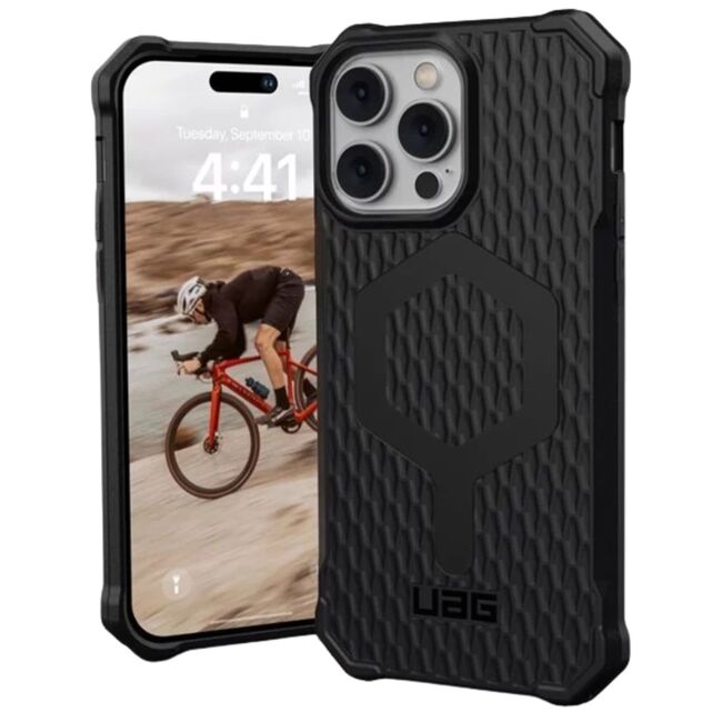 Husa iPhone 14 Pro UAG Essential Armor MagSafe, Black