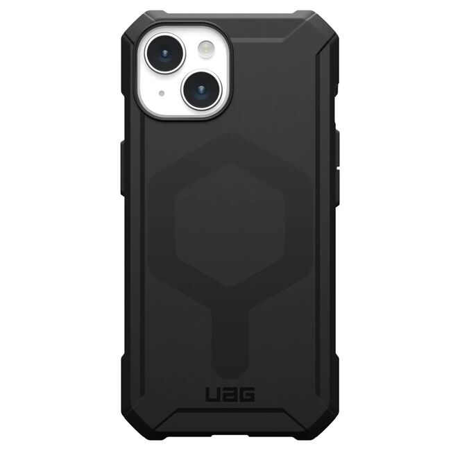 Husa iPhone 15 UAG Essential Armor MagSafe, Black