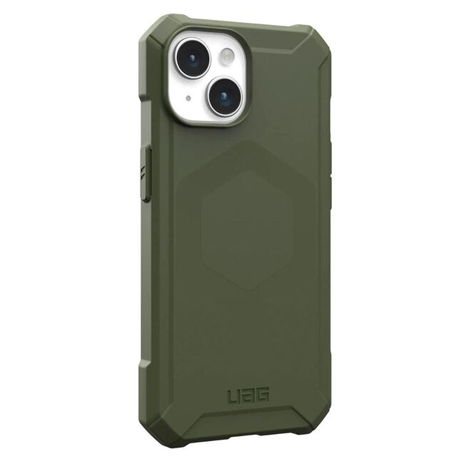 Husa iPhone 15 Plus UAG Essential Armor MagSafe, Olive Drab