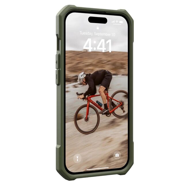Husa iPhone 15 Plus UAG Essential Armor MagSafe, Olive Drab