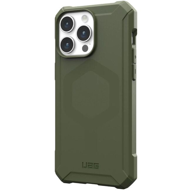 Husa iPhone 15 Pro UAG Essential Armor MagSafe, Olive Drab