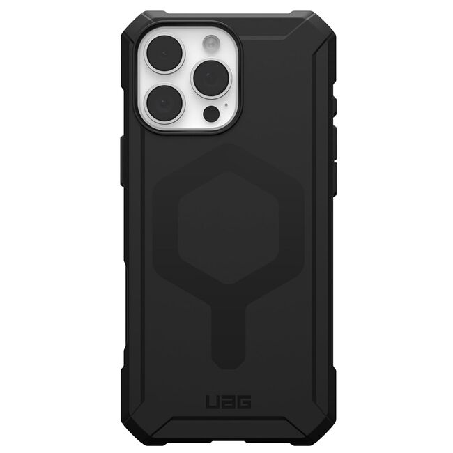 Husa iPhone 15 Pro Max UAG Essential Armor MagSafe, Black