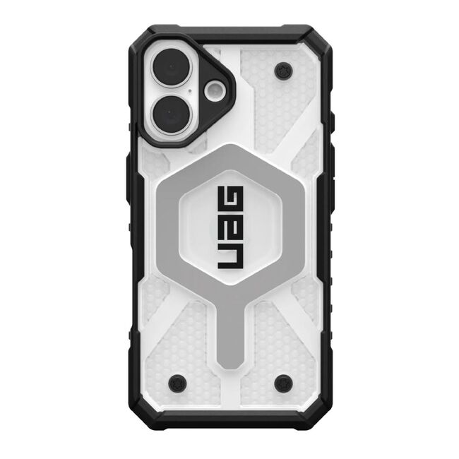 Husa iPhone 16 UAG Pathfinder Clear MagSafe, Ice