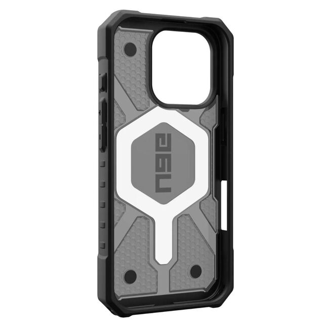 Husa iPhone 16 Pro UAG Pathfinder Clear MagSafe, Ash