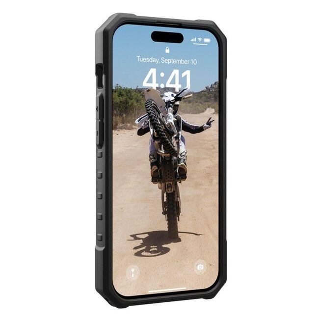 Husa iPhone 15 Pro UAG Pathfinder MagSafe, Ash