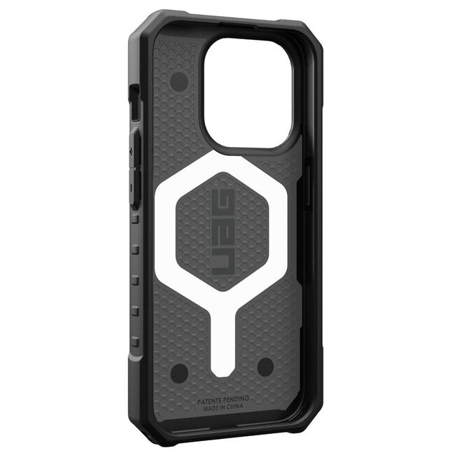 Husa iPhone 15 Pro UAG Pathfinder MagSafe, Silver