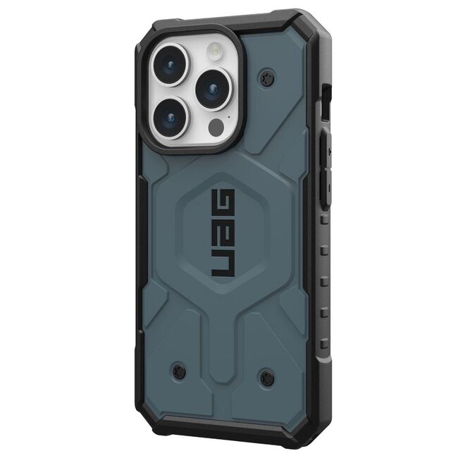 Husa iPhone 15 Pro Max UAG Pathfinder MagSafe, Cloud Blue