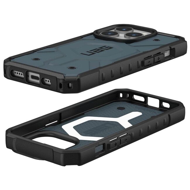 Husa iPhone 15 Pro Max UAG Pathfinder MagSafe, Cloud Blue