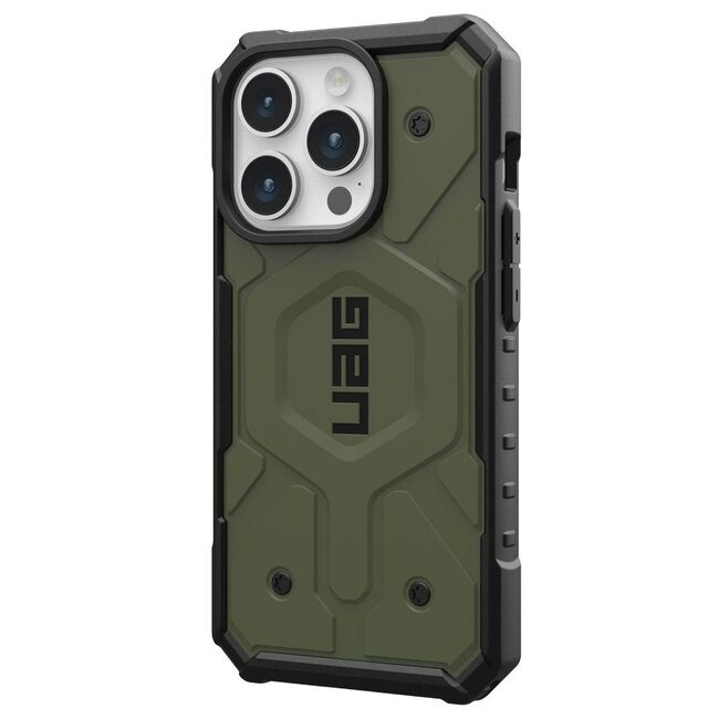 Husa iPhone 15 Pro Max UAG Pathfinder MagSafe, Olive Drab