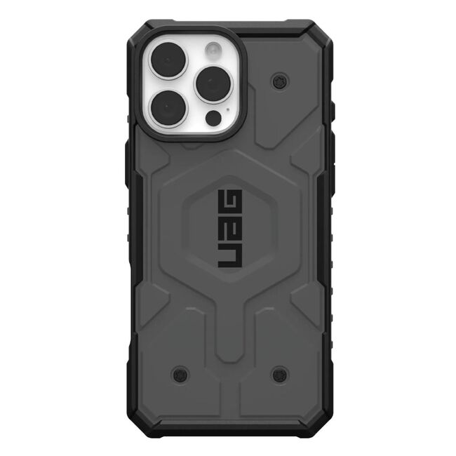 Husa iPhone 16 Pro UAG Pathfinder MagSafe , Silver