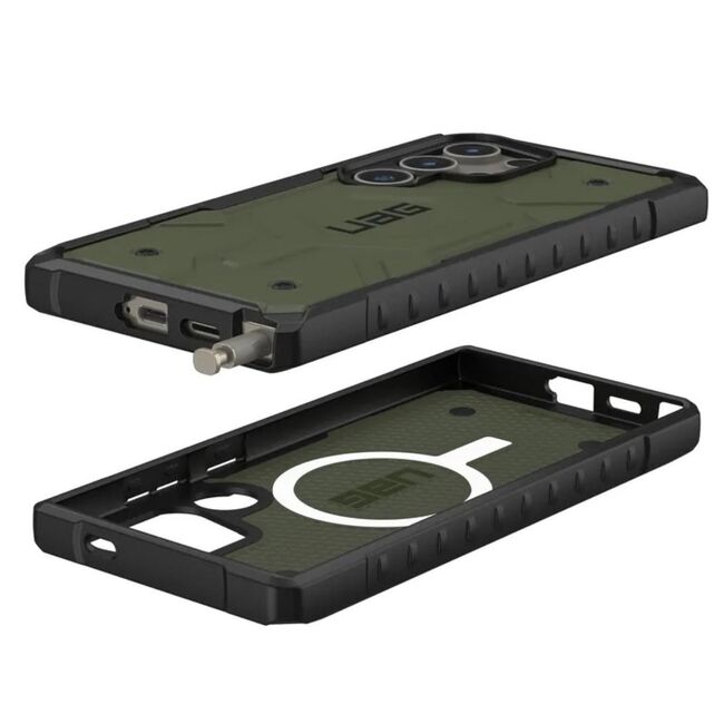 Husa Samsung Galaxy S24 Ultra UAG Pathfinder MagSafe, Olive Drab