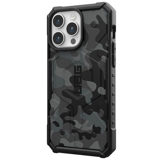 Husa iPhone 15 Pro UAG Pathfinder SE, Midnight Camo