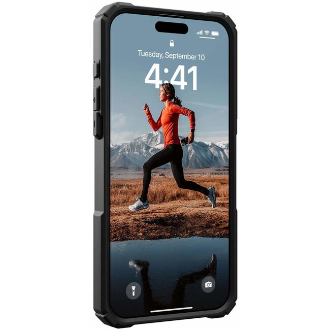 Husa iPhone 15 Pro Max UAG Plasma XTE, Black / Orange