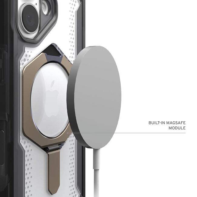 Husa iPhone 16 UAG Plasma XTE MagSafe, Ash Titanium