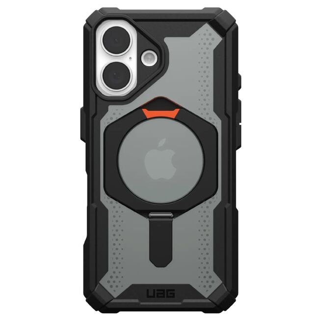 Husa iPhone 16 UAG Plasma XTE MagSafe, Black / Orange