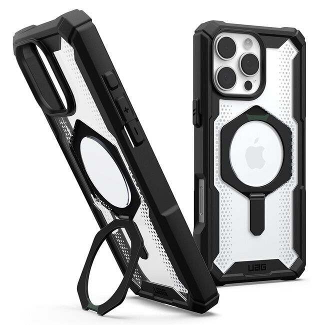 Husa iPhone 16 Pro UAG Plasma XTE MagSafe, Black Clear