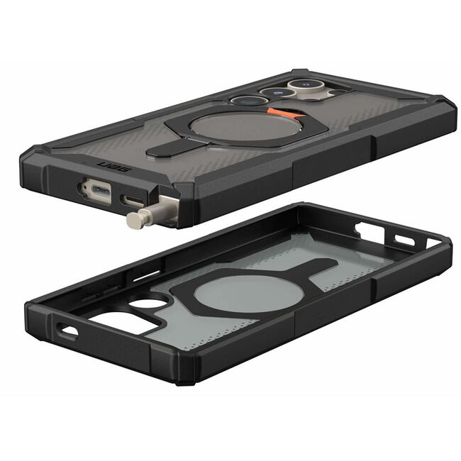 Husa Samsung Galaxy S24 Ultra UAG Plasma XTE Pro, Black / Orange