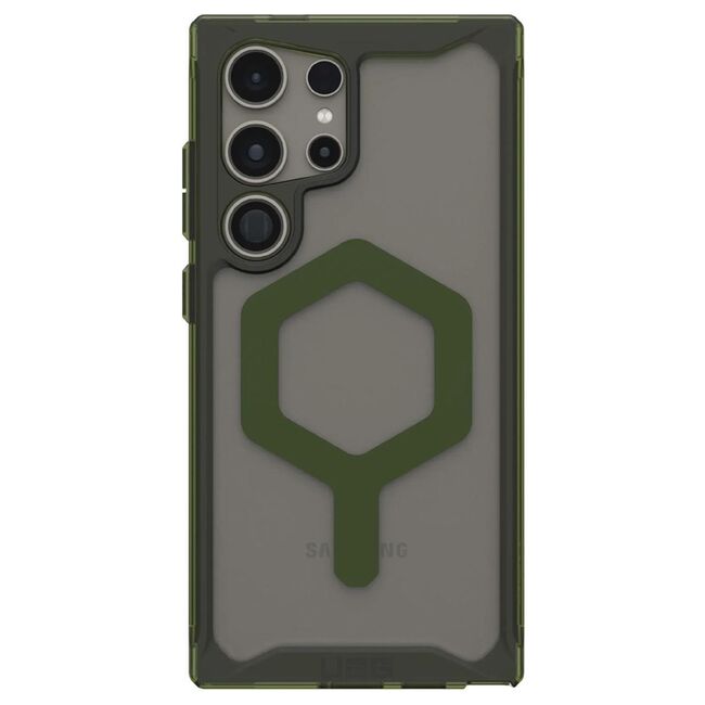 Husa Samsung Galaxy S24 Ultra UAG Plyo MagSafe, Ice Olive