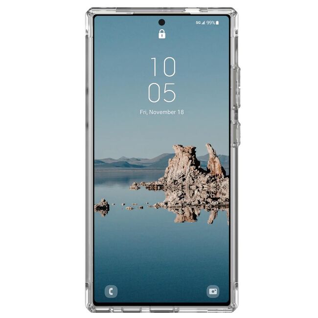 Husa Samsung Galaxy S24 Ultra UAG Plyo MagSafe, Ice Silver