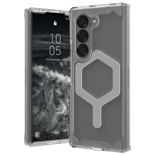 Husa Samsung Galaxy Z Fold6 UAG Plyo MagSafe, Ice Silver