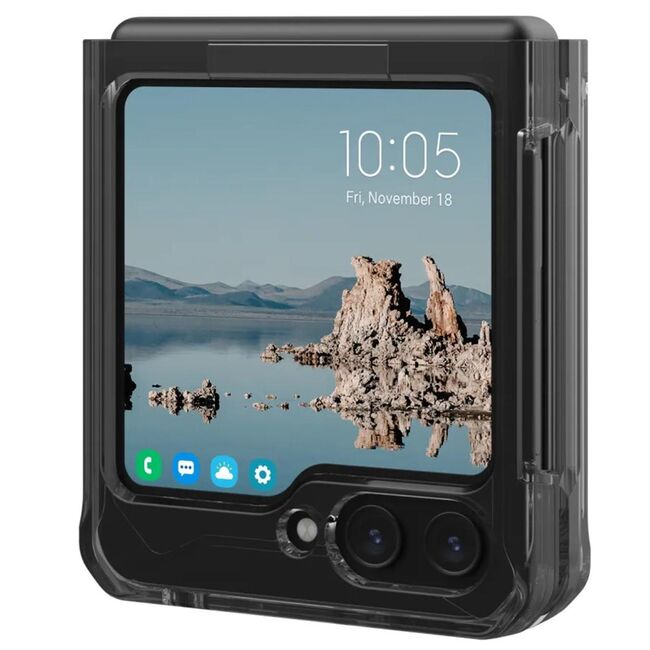 Husa Samsung Galaxy Z Flip5 UAG Plyo Pro, Ash / Space Grey