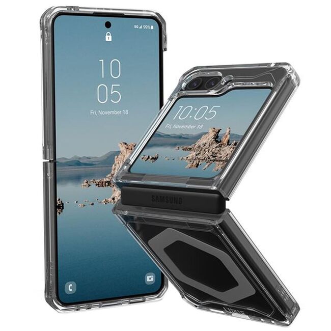 Husa Samsung Galaxy Z Flip5 UAG Plyo Pro, Ice Silver