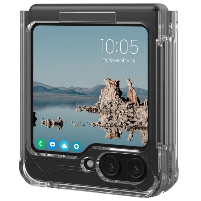Husa Samsung Galaxy Z Flip5 UAG Plyo Pro, Ice Silver