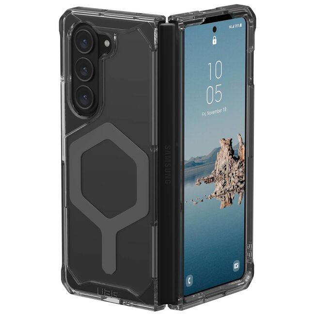 Husa Samsung Galaxy Z Fold5 UAG Plyo Pro, Ash / Space Grey