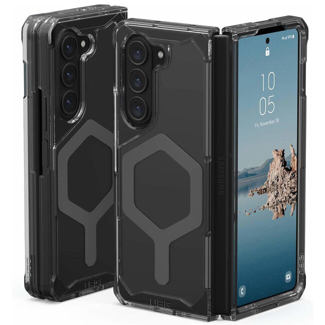 Husa Samsung Galaxy Z Fold5 UAG Plyo Pro, Ash / Space Grey