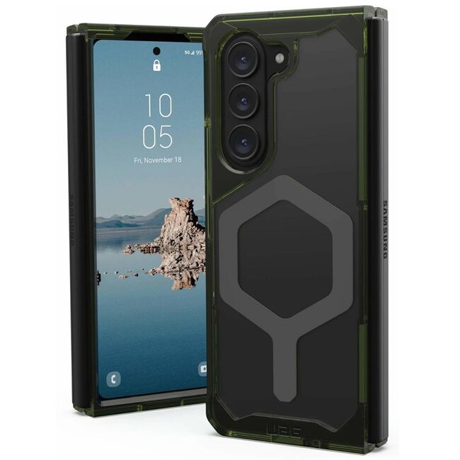 Husa Samsung Galaxy Z Fold5 UAG Plyo Pro, Olive / Space Grey