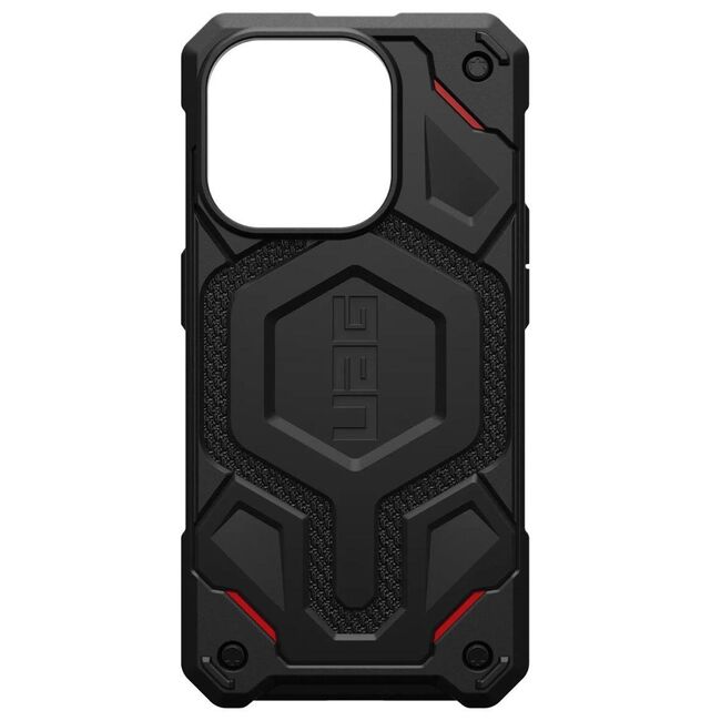 Husa iPhone 15 Pro UAG Monarch Pro, Kevlar Black