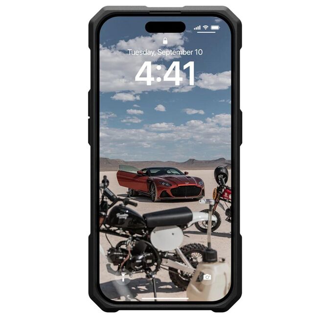 Husa iPhone 15 Pro UAG Monarch Pro, Kevlar Element Green