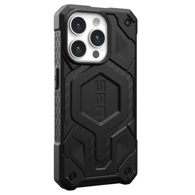Husa iPhone 15 Pro Max UAG Monarch Pro, Carbon Fiber