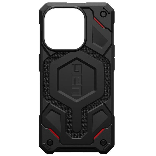 Husa iPhone 15 Pro Max UAG Monarch Pro, Kevlar Black