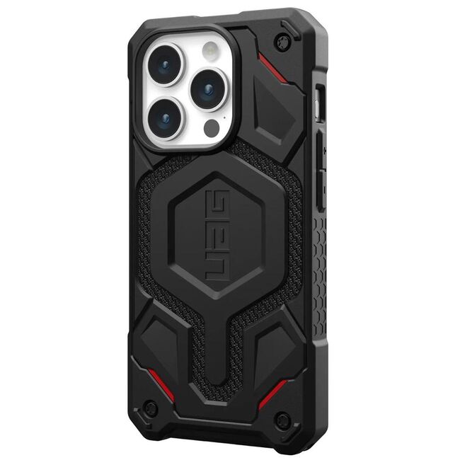 Husa iPhone 15 Pro Max UAG Monarch Pro, Kevlar Black