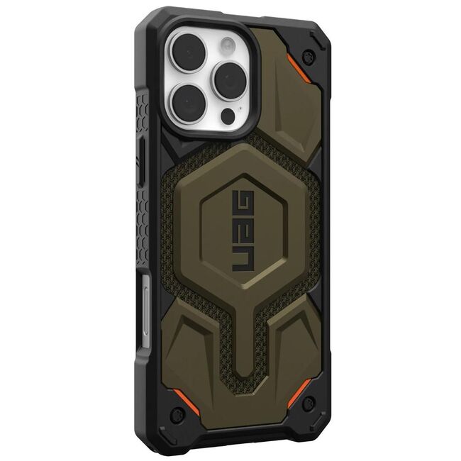 Husa iPhone 16 Pro Max UAG Monarch Pro, Kevlar Element Green