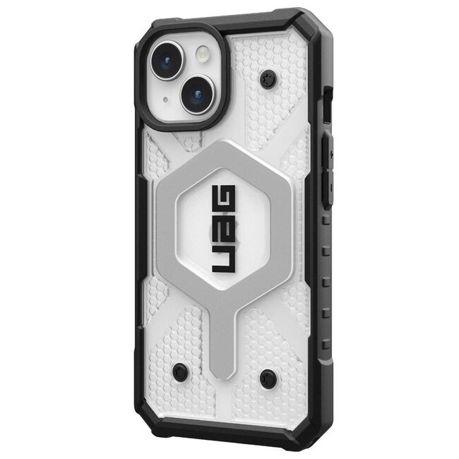 Husa iPhone 15 UAG Pathfinder MagSafe, Ice