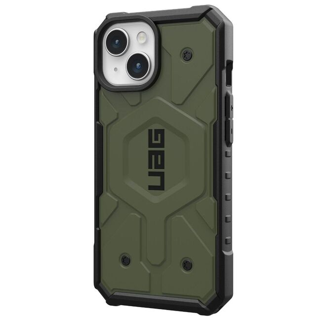 Husa iPhone 15 UAG Pathfinder MagSafe, Olive Drab