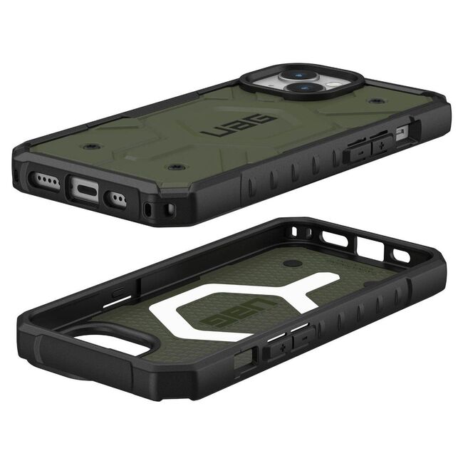 Husa iPhone 15 UAG Pathfinder MagSafe, Olive Drab