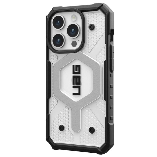 Husa iPhone 15 Pro UAG Pathfinder Magsafe, Ice