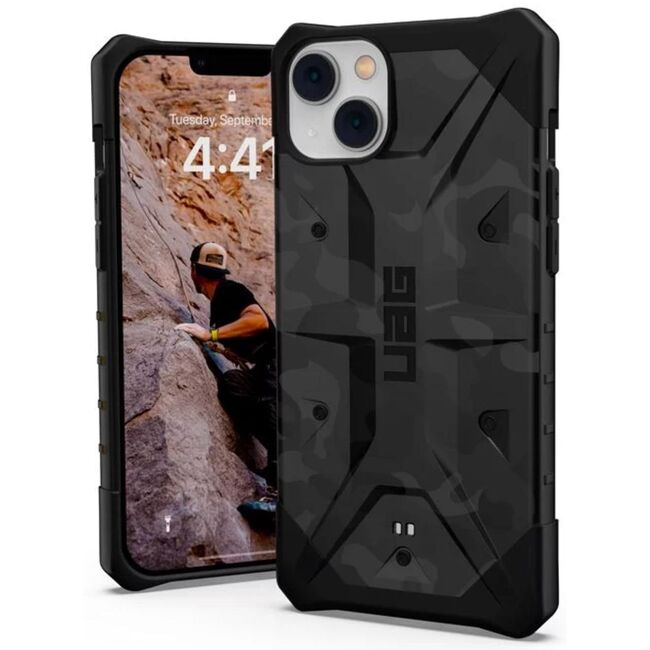 Husa iPhone 14 Plus UAG Pathfinder SE, Midnight Camo