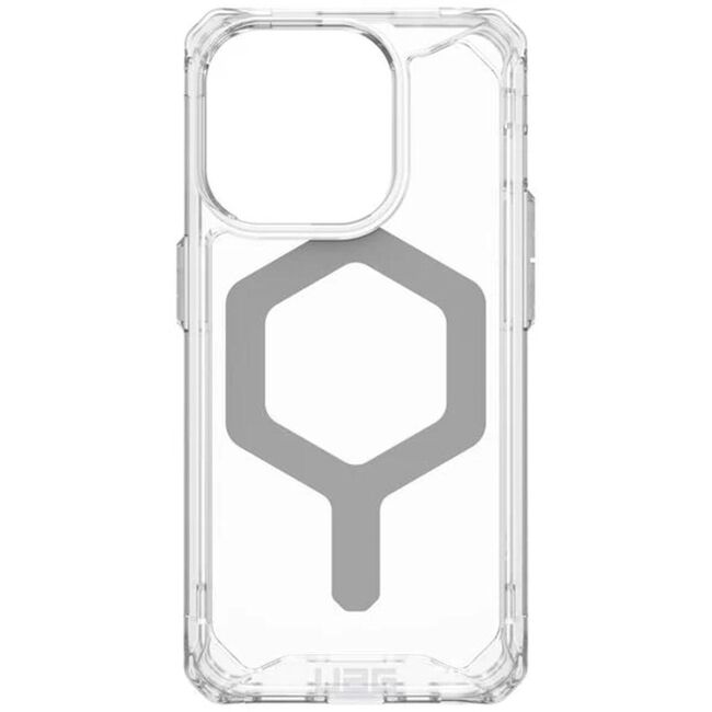 Husa iPhone 15 Pro UAG Plyo Magsafe, Ice Silver